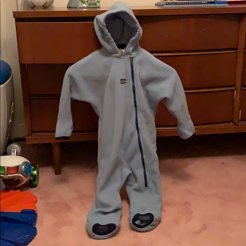 Boys fleece snowsuit